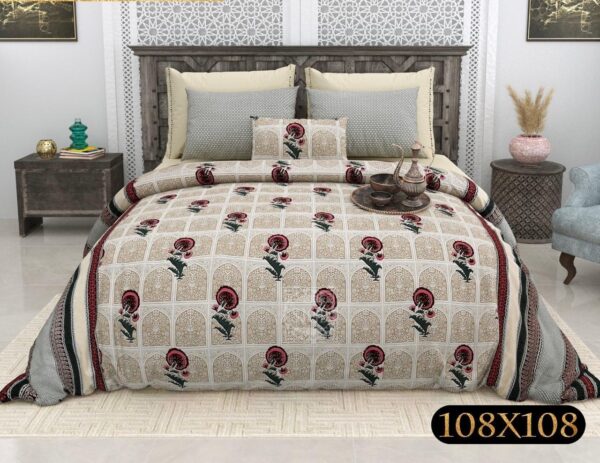 BAGRU GOLD BEDSHEET