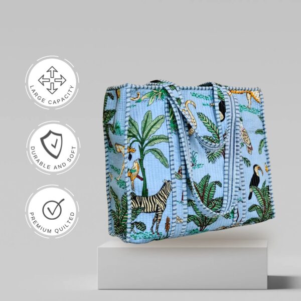 QUILTED SHOPPING JHOLA