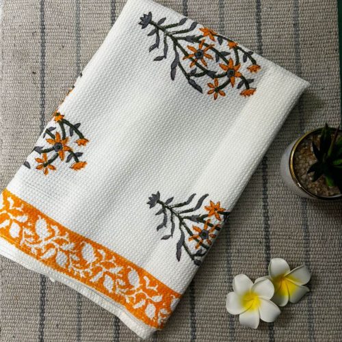 Waffle Bath Towel-3 (2)